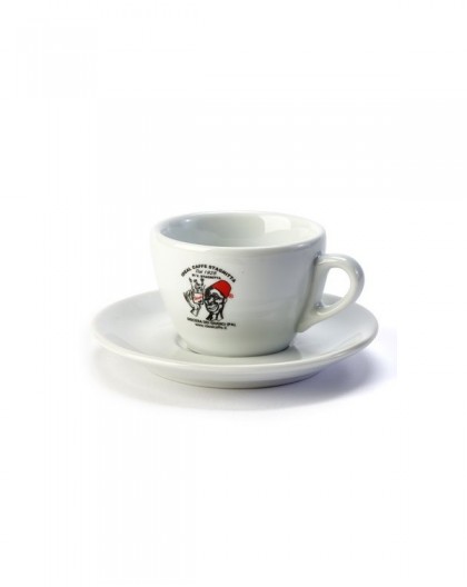 1 Pezzo 400 Ml Tazza Da Latte E Cappuccino In Ceramica Bianca Creativa Con  Stile Personalizzato E Grande Capacità, Resistente Al Calore. Adatta Per  Bevande Fredde, Succhi, Latte Per La Colazione E